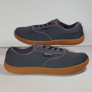 Whitin Mens Size 43 US 10 Gray Unisex Wide Toebox Barefoot Minimalist Sneakers